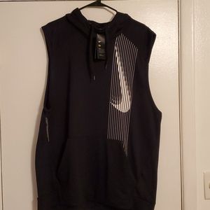 Nike Dri-Fit Men's Sleeveless Training Hoodie Vent